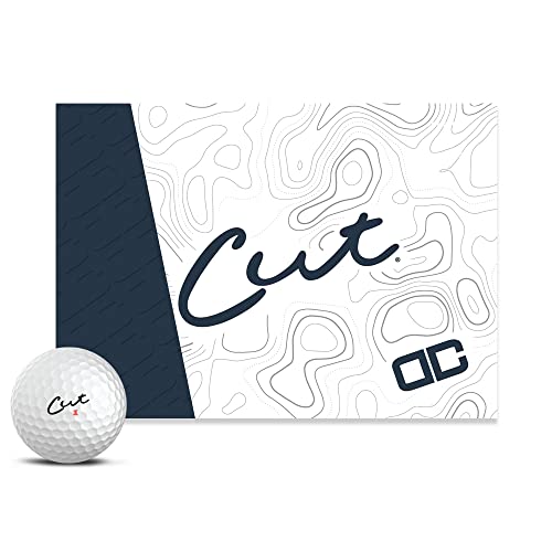 Cut Golf Unisex-Erwachsene Cut DC Golfball, Weiß von Cut Golf