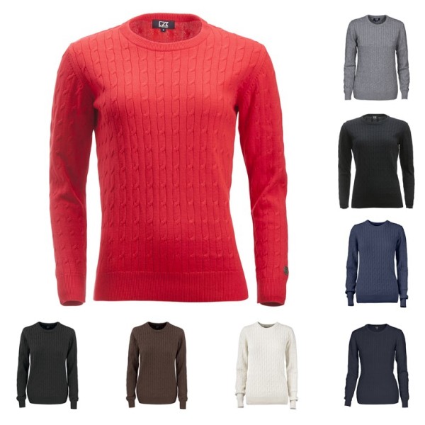 Cutter & Buck Blakely Knitted Sweater Ladies' Damen von Cutter & Buck