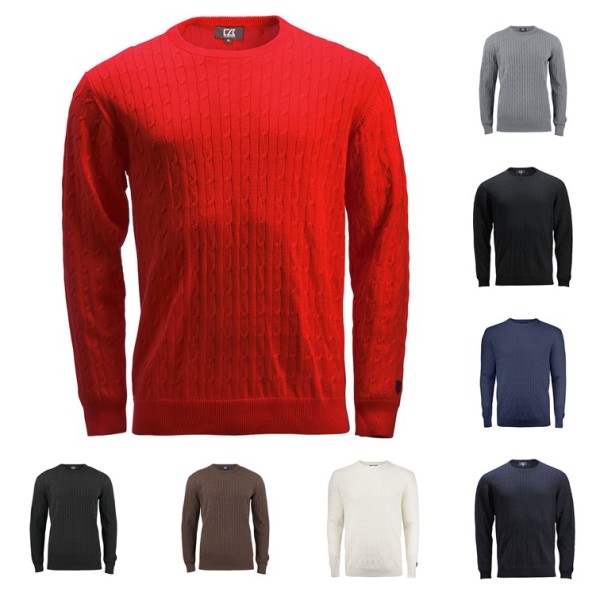 Cutter & Buck Blakely Knitted Sweater Men's Herren von Cutter & Buck