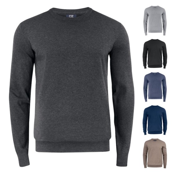Cutter & Buck Oakville Crewneck Men Herren von Cutter & Buck