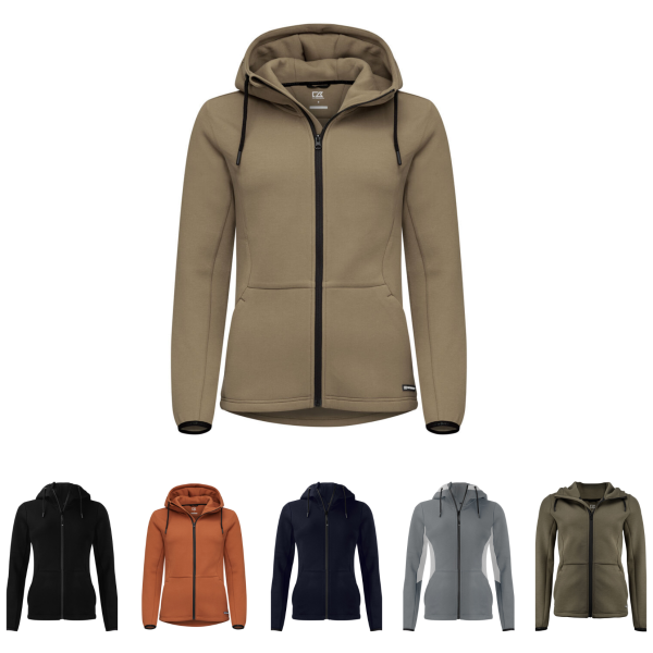 Cutter & Buck Pemberton Hood FZ Ladies Damen von Cutter & Buck