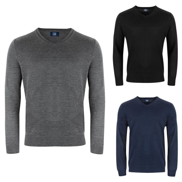 Cutter & Buck Pullover V-Ausschnitt Vernon V-Neck Herren von Cutter & Buck