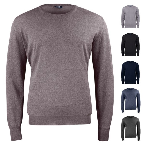 Cutter & Buck Strickpullover Kennewick Crewneck Herren von Cutter & Buck