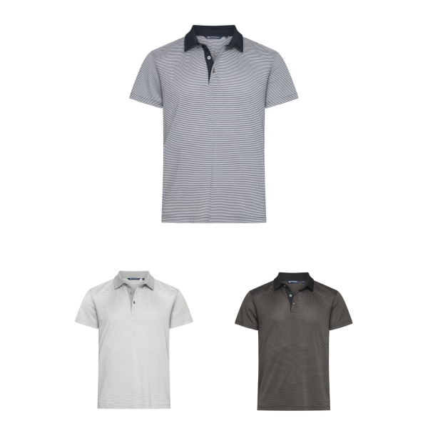Cutter & Buck Virtue Polo Stripes Men Herren von Cutter & Buck