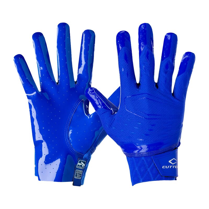 Cutters CG10440 Rev Pro 5.0 Receiver Gloves Solid - royal Gr.XL von Cutters