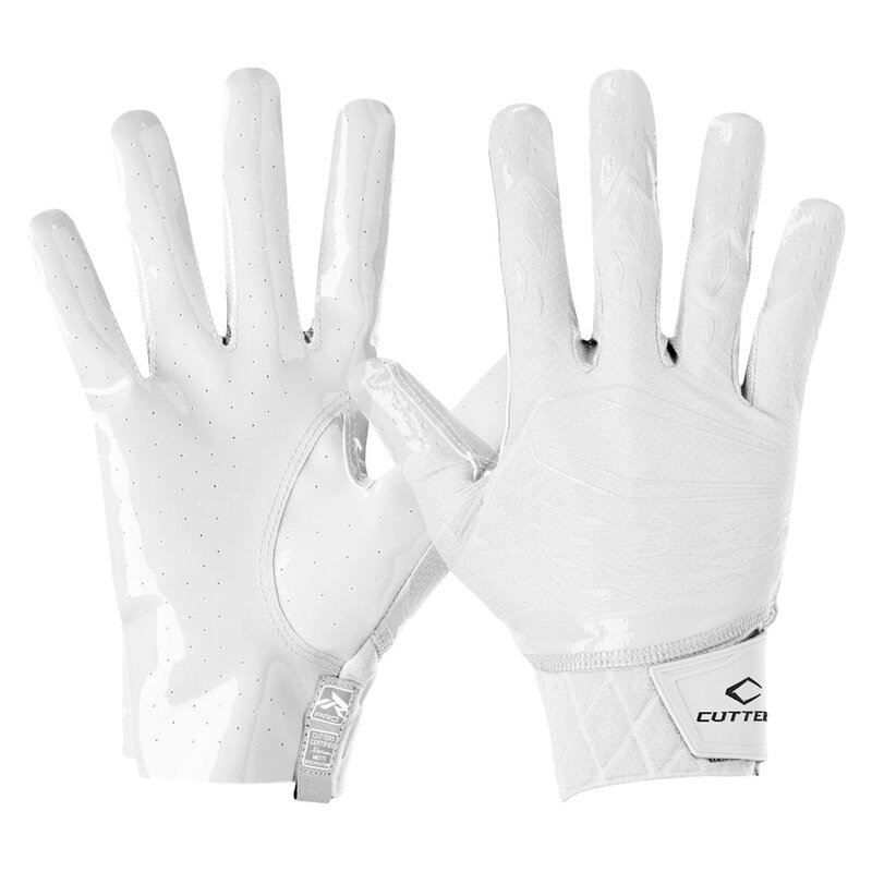 Cutters CG10440 Rev Pro 5.0 Receiver Gloves Solid - weiß Gr.S von Cutters