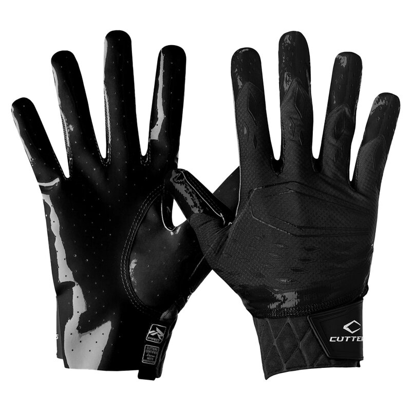 Cutters CG10440 Rev Pro 5.0 Solid Receiver Handschuhe - Schwarz Gr.M von Cutters
