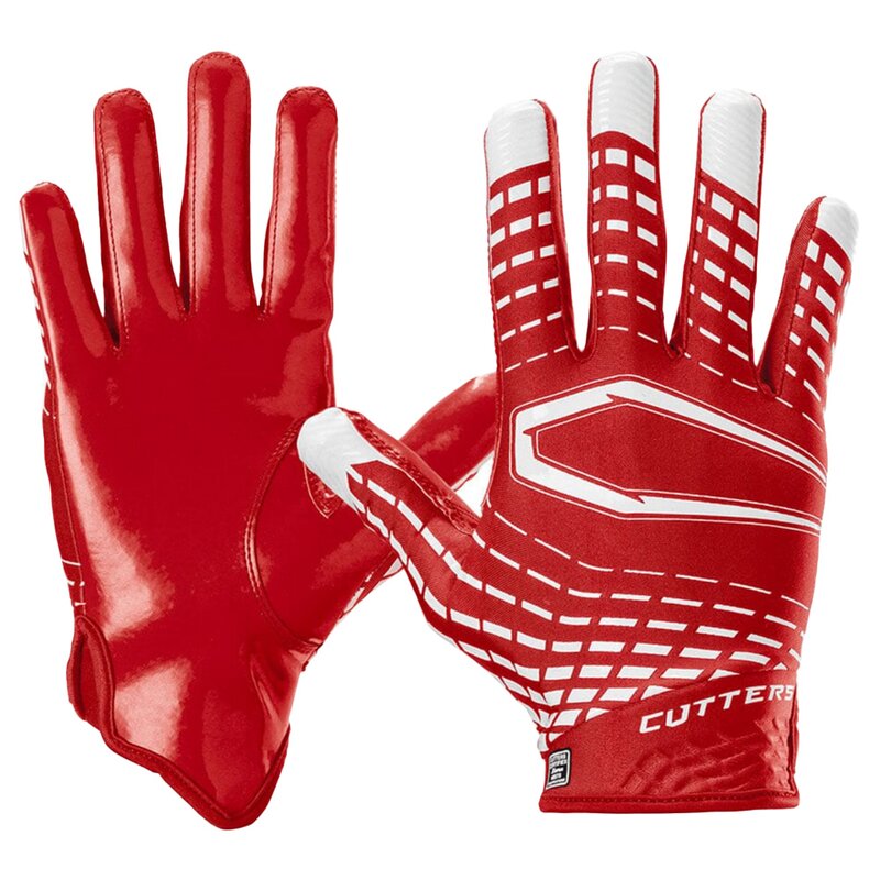 Cutters CG10560 Rev 5.0 Receiver Handschuhe - rot Gr.S von Cutters