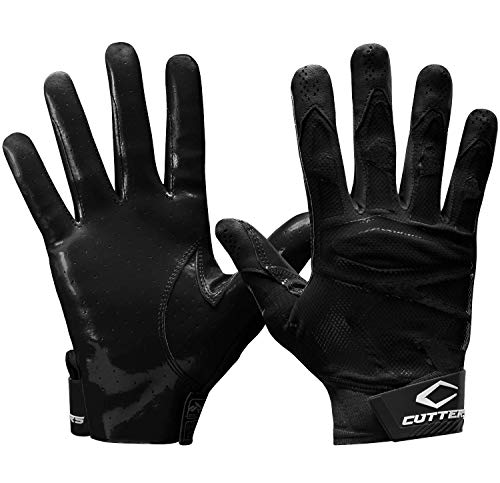 Cutters RevPro 4.0 S500 Receiver Handschuhe, Unisex, Erwachsene, Größe L, Schwarz von Cutters