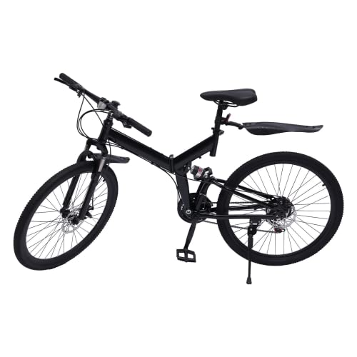 Cutycaty Klapprad in 26 Zoll Erwachsene Faltrad Fahrrad 21 Gang Bike Mountainbike für Herren, Jungen, Mädchen und Damen von Cutycaty