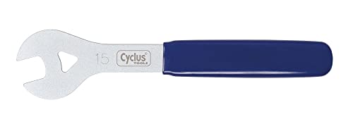 Cyclus Tools Unisex – Erwachsene Konusschlüssel-03704152 Konusschlüssel, Silber/Blau, 15 mm von Cyclus Tools