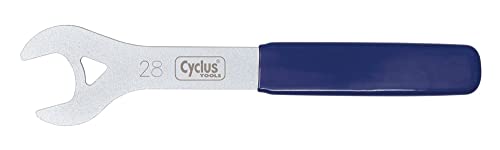Cyclus Tools Unisex – Erwachsene Konusschlüssel-03706033 Konusschlüssel, Silber/Blau, 28 mm von Cyclus Tools