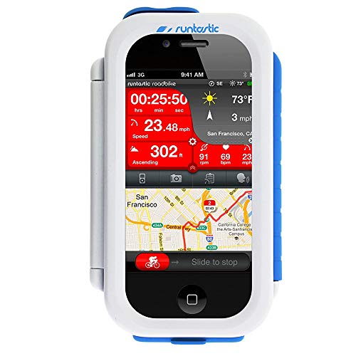 Runtastic RUNCAI1W Fahrradhalterung Bike Case für Apple iPhone 4 weiß von Cygnett
