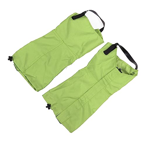 Schützen Sie Ihre Beine Mit Einem Paar Wasserdichter Schneegamaschen – Unisex-Wanderstiefelüberzüge Für Outdoor-Winterabenteuer – 600D Ripstop-Oxford-Stoff(Grün) von Cyllde