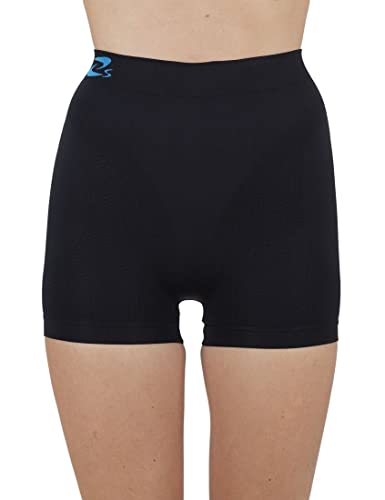 CzSalus Figurformende Anti-Cellulite Mini Shorts mit Massageeffekt - schwarz Größe M von CzSalus