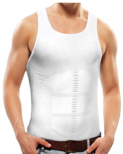 CzSalus Figurformendes Herrenunterhemd - weiße Größe XL von CzSalus
