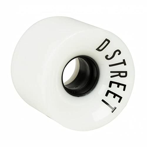 Sstreet Wheels 59 Cents 78A Rollen Erwachsene Unisex 4er Set Herren DST-SKW-0004 Blanc (Blanc), 59 von D-Street