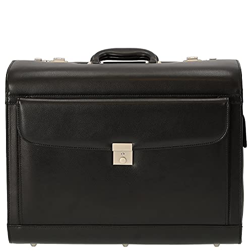 D&N Business Line Pilotenkoffer, 45 cm, 33L, Schwarz von D & N