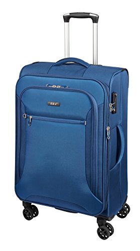 D&N Travel Line 6404 Koffer, 68 cm, 70L, blau von D & N
