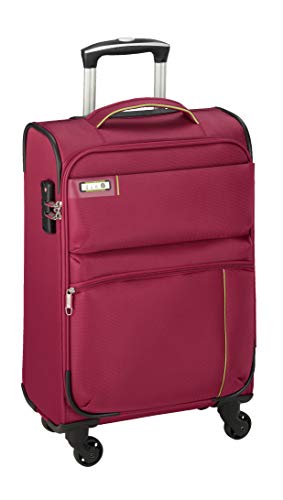 D&N Travel Line 6704 Koffer, 75 cm, 95L, Pink von D & N