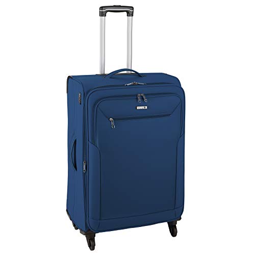 D&N Travel Line 6804 Koffer, 66 cm, 63L, Blau von D & N