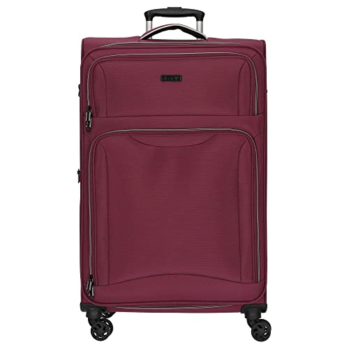 D&N Travel Line 9204-4-Rollen-Trolley L 76 cm Purple von D & N