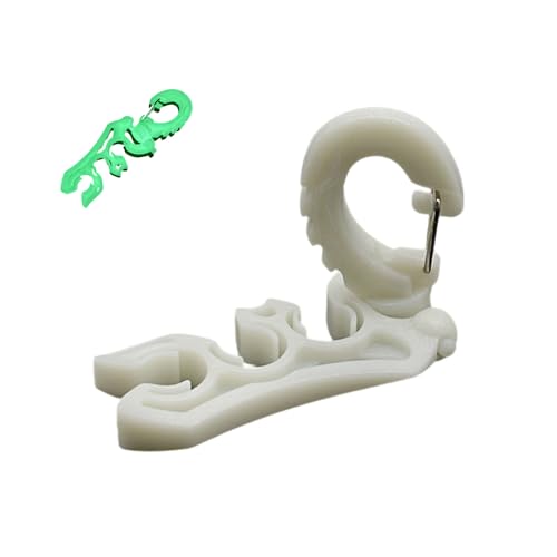 DABAIXIONG Tauchschlauchhalter Clip Tauchgas Doppelschlauchclip Mit Hakenleuchtertauchschläuchen Clips Zum Schnorcheln Und Schnorchelgeräten Für Und von DABAIXIONG