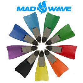 Mad Wave Training Fins 49-51 - Black - Long von DAM