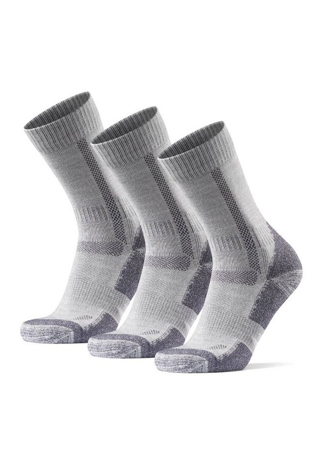 DANISH ENDURANCE Wandersocken Merino Hiking Classic Socks (Packung, 3-Paar) Anti-Blasen, für Herren, Damen & Kinder von DANISH ENDURANCE