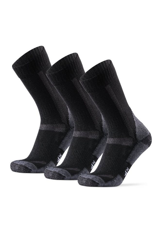 DANISH ENDURANCE Wandersocken Merino Hiking Classic Socks (Packung, 3-Paar) Anti-Blasen, für Herren, Damen & Kinder von DANISH ENDURANCE