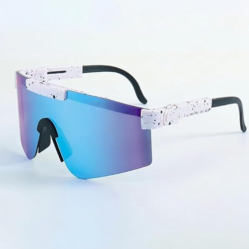 DARBEY Sportbrille-Sonnenbrille Herren-Damen-Fahrradbrille-Sunglasses men-Polarisiert-UV400-Damen-Ski Sonnenbrille-Schnelle Brille Rave-Radfahren-Fahrrad-Angeln-Rennrad brille (XC10) von DARBEY