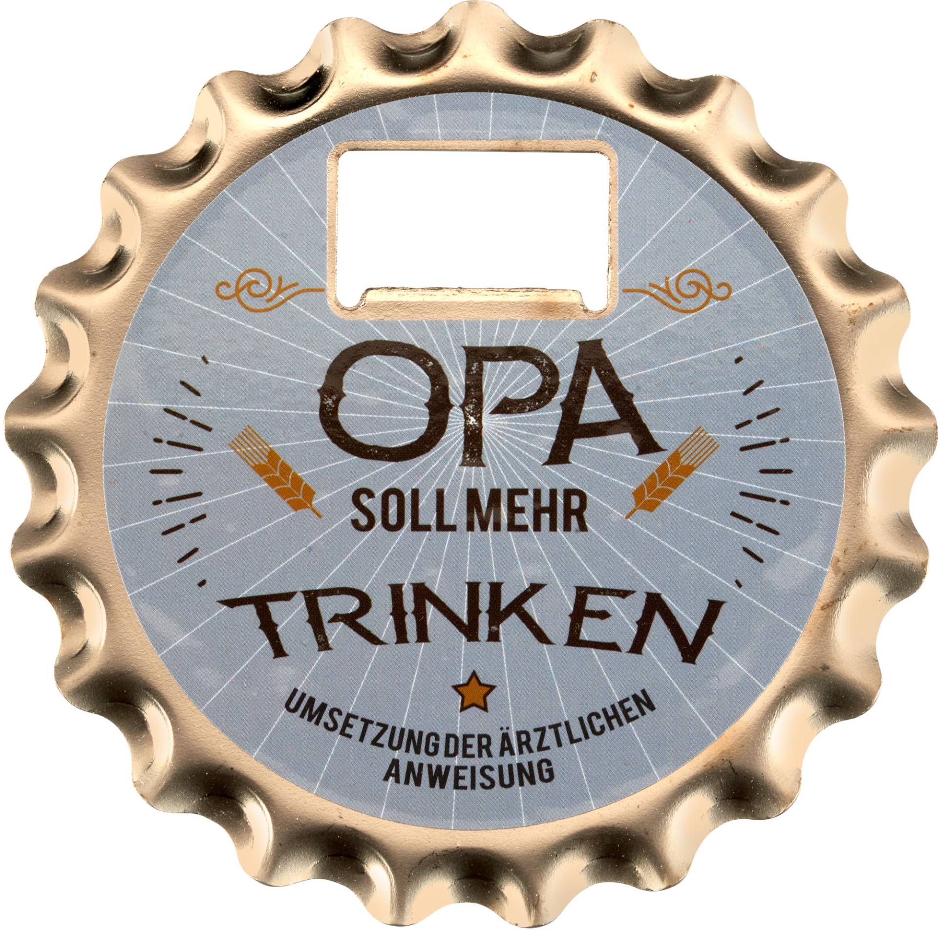 Bier?ffner 3in1 - Opa soll mehr trinken 10cm von DARTS Sport Edition
