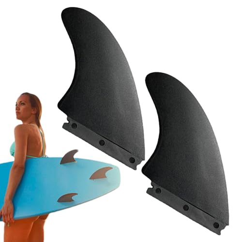 DASHIELL Kajakflosse, Surfflossen - Stand-Up-Paddle-Board-Surfbrett-Tail-Set | 2 Stück Linke und rechte Longboard-Flosse für Surfbrett, Stand-Up-Paddle-Board, Longboard von DASHIELL