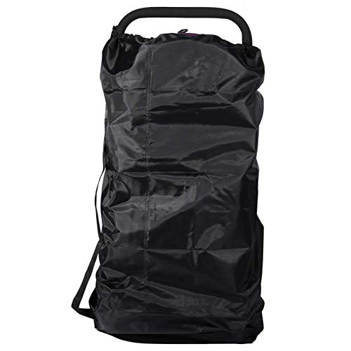 2 Styles Baby Kinderwagen Reisetasche,Kinderwagen Kinderwagen Transporttasche,Check Bag Flight Travel Gear(Schwarz) von DAUERHAFT