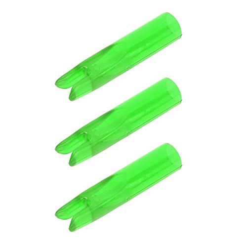 DAUERHAFT Tragbarer Einsatz Bogenschießen Accessor Leichter Bogen Pfeil Nocke, für 6 mm Wellen, zum Bogenschießen üben(Green) von DAUERHAFT