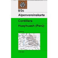 DAV AV-Karte 0/3c Huayhuash (Perú) von DAV