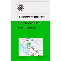 DAV AV-Karte 0/8 Cordillera Real Nord (Illampu) von DAV