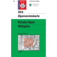 DAV AV-Karte 30/6 Ötztaler Alpen Wildspitze von DAV