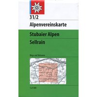DAV AV-Karte 31/2 Stubaier Alpen, Sellrain von DAV