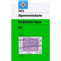 DAV AV-Karte 34/2 Kitzbüheler Alpen Ost Ski von DAV
