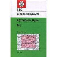 DAV AV-Karte 34/2 Kitzbüheler Alpen Ost von DAV