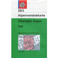 DAV AV-Karte 35/3 Zillertaler Alpen Ost von DAV