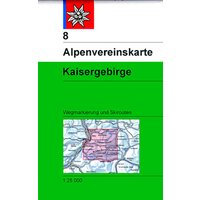 DAV AV-Karte 8 Kaisergebirge von DAV