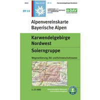 DAV AV-Karte BY 10 Karwendelgebirge Nordwest, Soiern von DAV