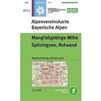 DAV AV-Karte BY 15 Mangfallgebirge Mitte, Spitzingsee, von DAV