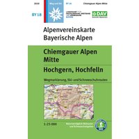 DAV AV-Karte BY 18 Chiemgauer Alpen Mitte, Hochgern von DAV