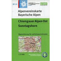 DAV AV-Karte BY 19 Chiemgauer Alpen Ost, Sonntagshorn von DAV