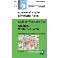 DAV AV-Karte BY 3 Allgäuer Voralpen Ost von DAV