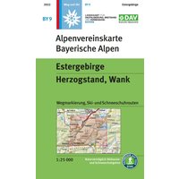 DAV AV-Karte BY 9 Estergebirge, Herzogstand, Wank von DAV