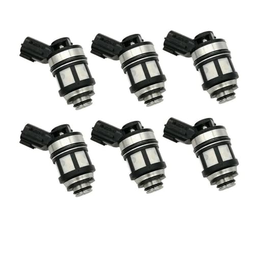 Auto-Einspritzventil, Kraftstoffeinspritzventil, 1 Stück/6 Stück, für Nissan, für Frontier, für Pathfinder, für Quest, für Xterra 6, 16600-38Y10, Auto (16600-38Y10 (6 Stück)) von DBAOXIN